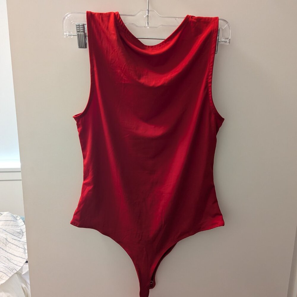 Red bodysuit - Picture 3 of 3